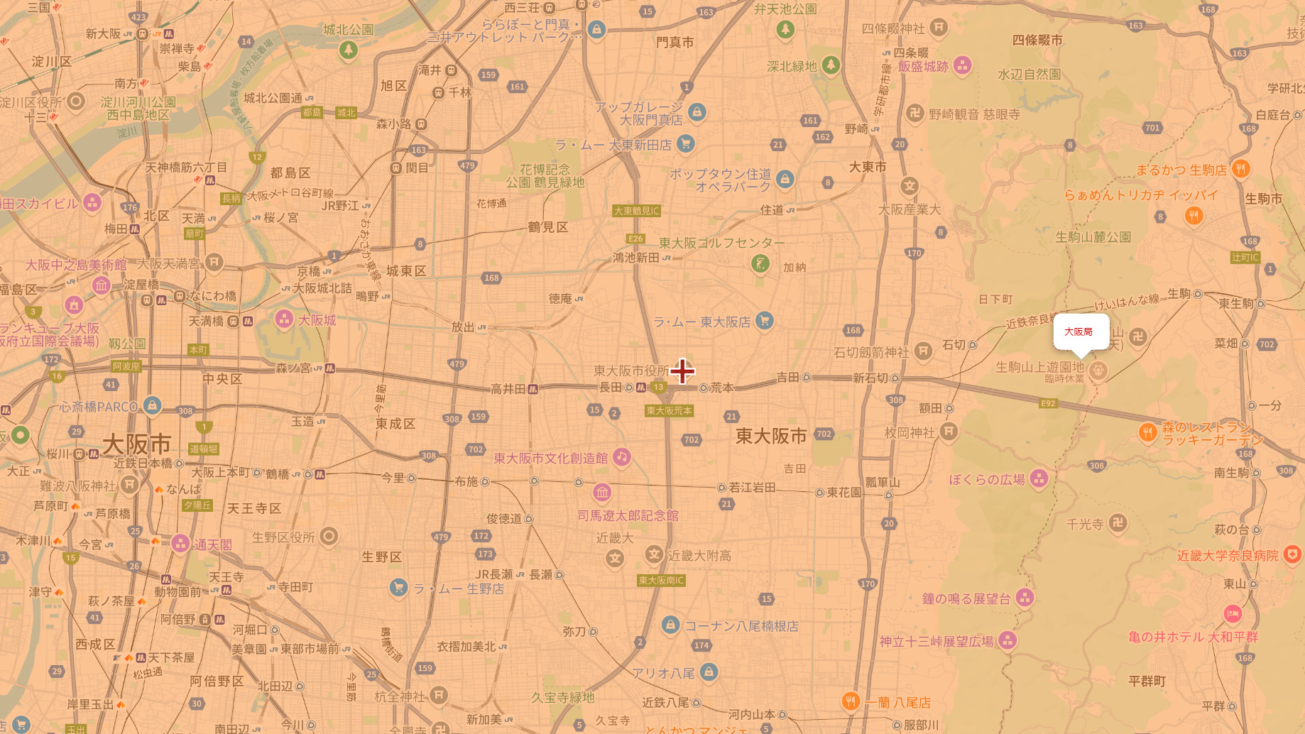 東大阪市の電波事情